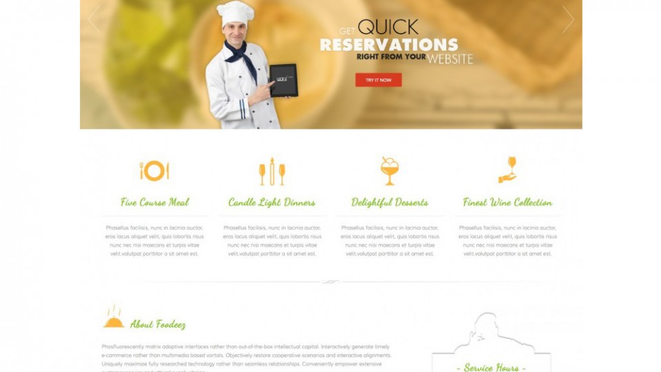 Foodeez Theme WordPress Download