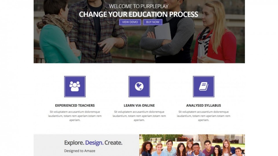 PurplePlay Lite WordPress Themes Download