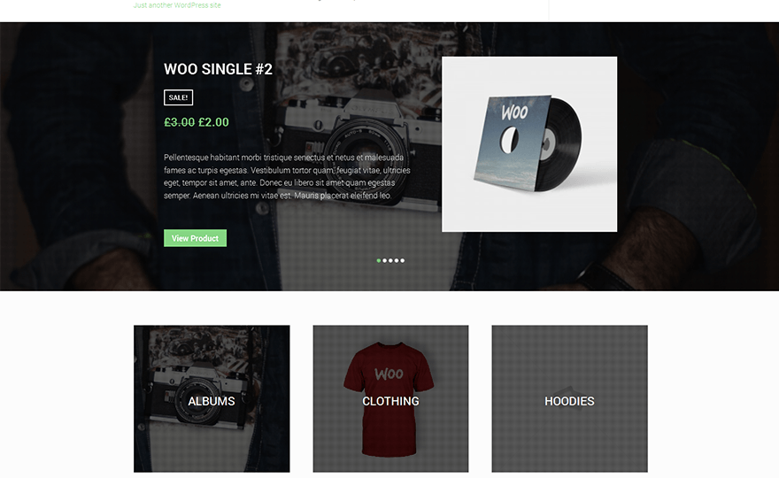 Woot is a WordPress eCommerce theme