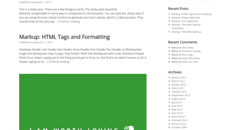 Krusze WordPress Theme