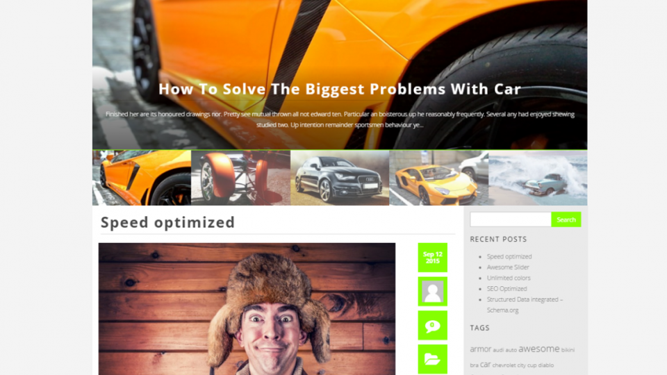 BlogMaster WordPress Theme