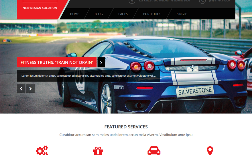 Garajez Lite WordPress Theme