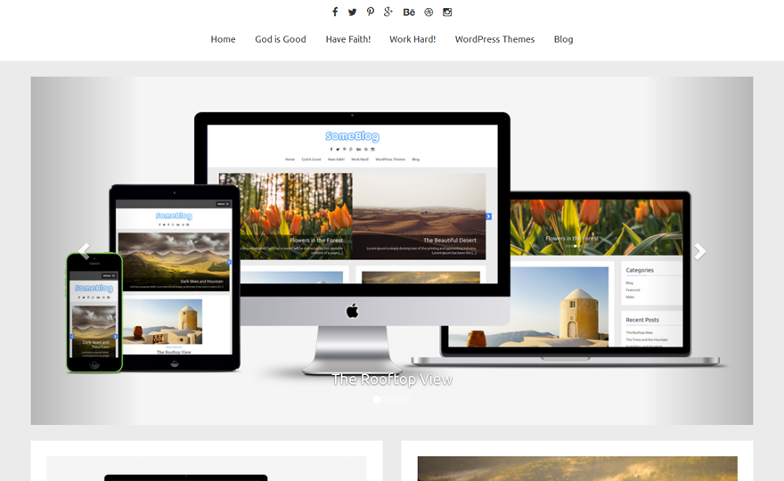 SomeBlog WordPress Theme