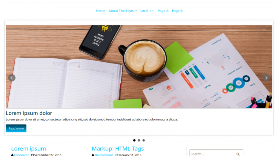 fGeek WordPress Theme
