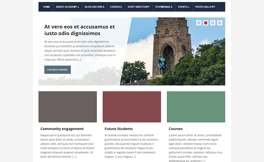 Lectura Lite WordPress Theme