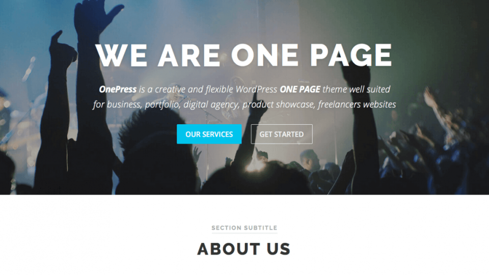 OnePress WordPress Theme