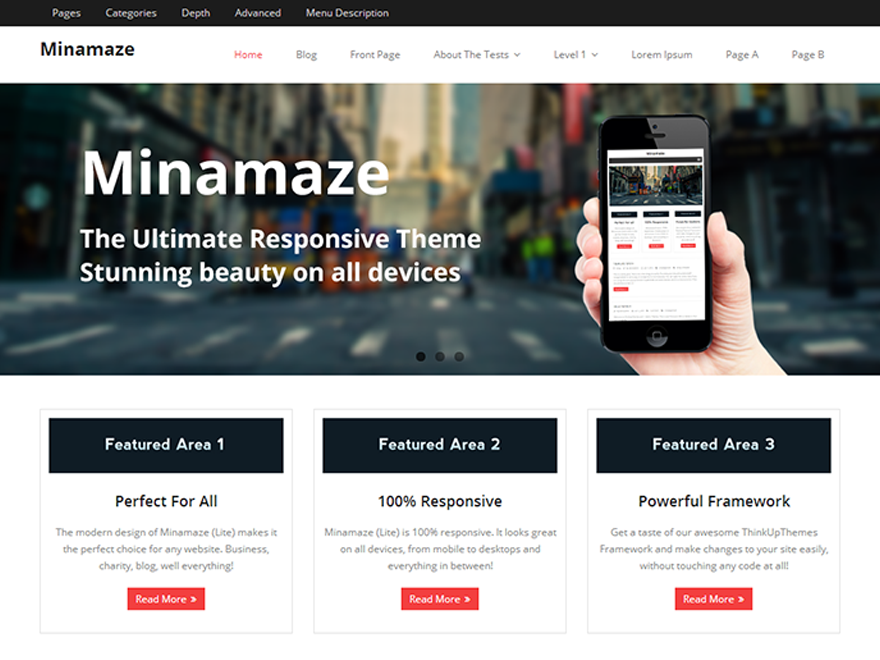 Minamaze WordPress Theme Download