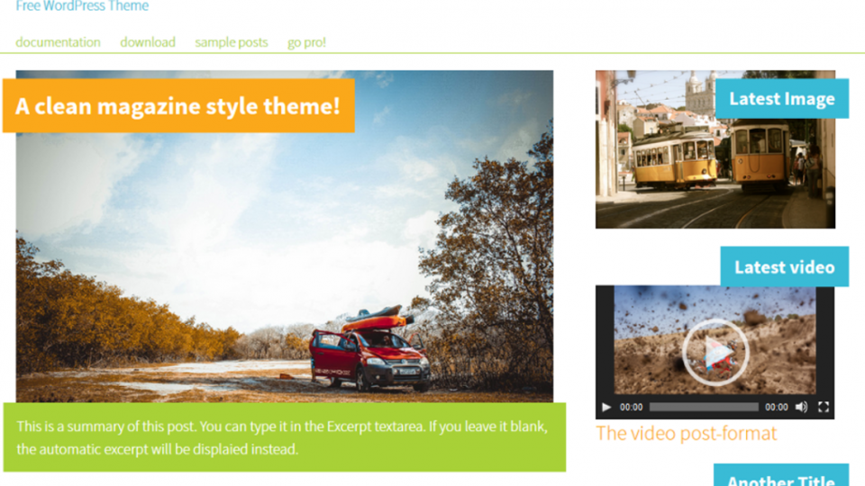 Mymagazine WordPress Theme
