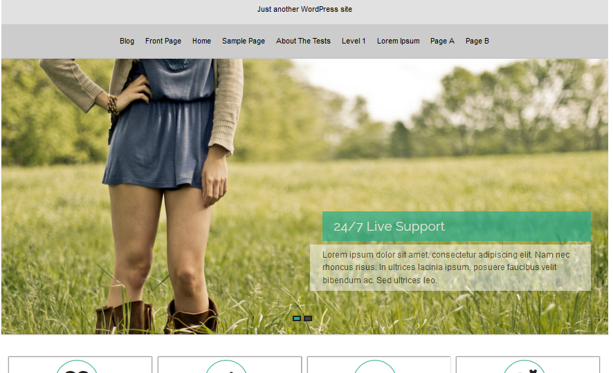 Arora WordPress Theme