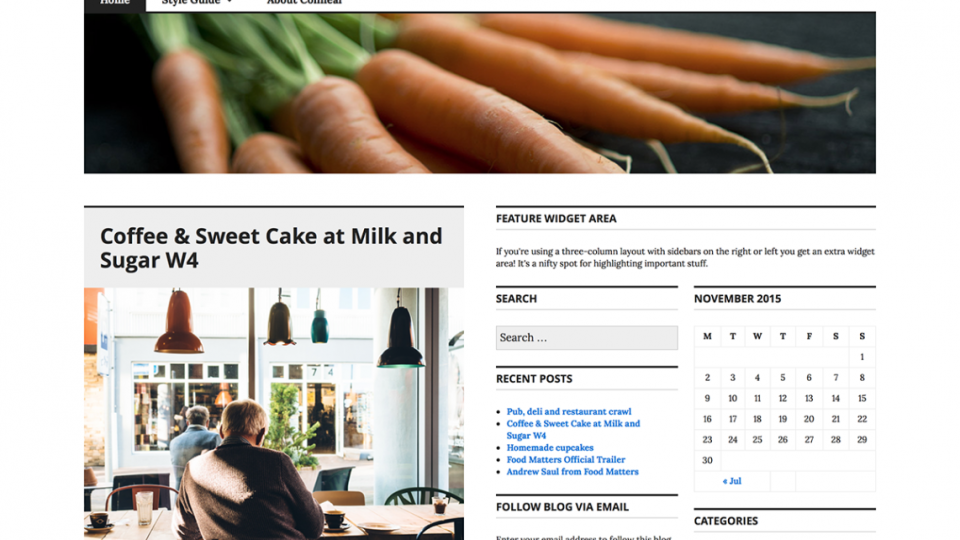 Colinear WordPress Theme