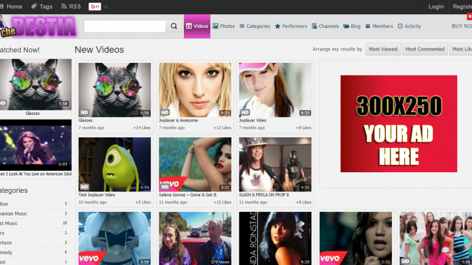 Bestia WordPress Theme Adult