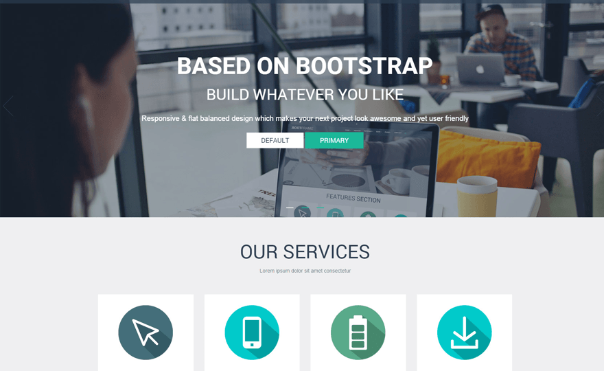 BootFrame Core WordPress Theme