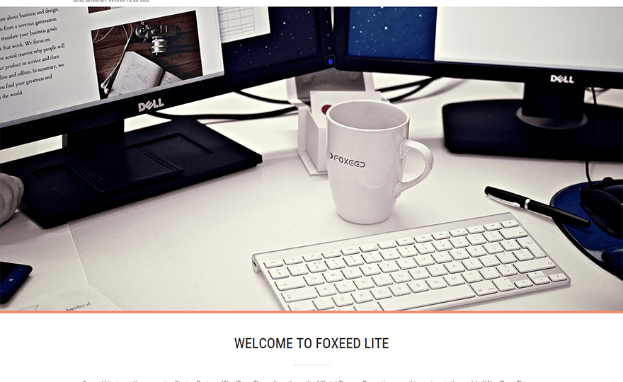 Foxeed Lite WordPress Theme