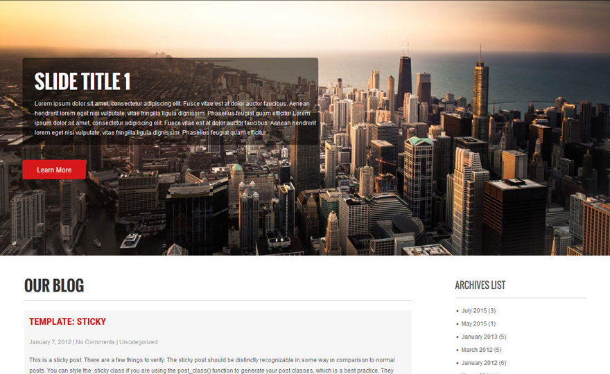 Precious Lite WordPress Theme